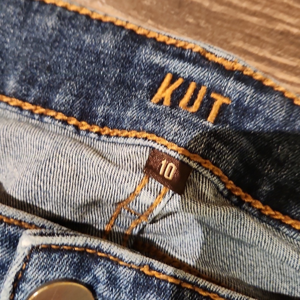 ❤️ KUT FROM THE KLOTH FAB AB HIGH RISE TOOTHPICK SKINNY JEANS, 10 (30) - Picture 6 of 9